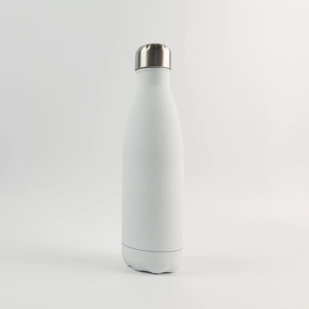 Viapeak matte vandflasker hvid